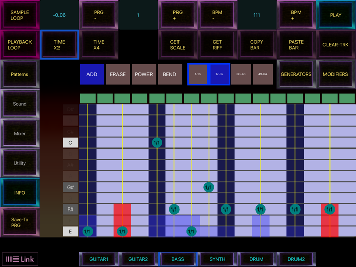 pUnKGeNThrash Riff Sequencer