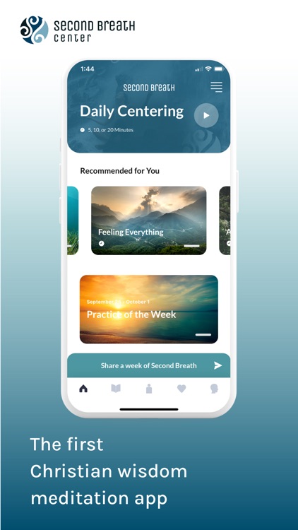 Second Breath Daily Meditation