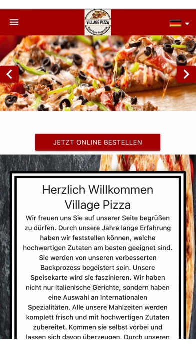 Village Pizza Günzburg Screenshot