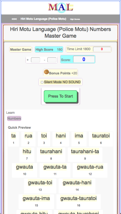 Hiri Motu M(A)L Screenshot