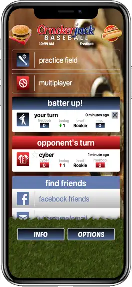 Game screenshot Crackerjack Baseball apk
