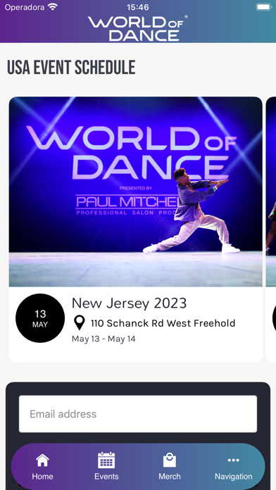 World of Dance Events Screenshot
