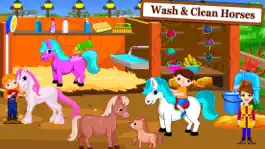 Game screenshot My Pony Horse Stable Town Life apk