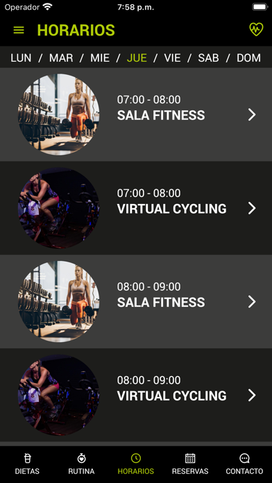 Radical Personalized Training Screenshot
