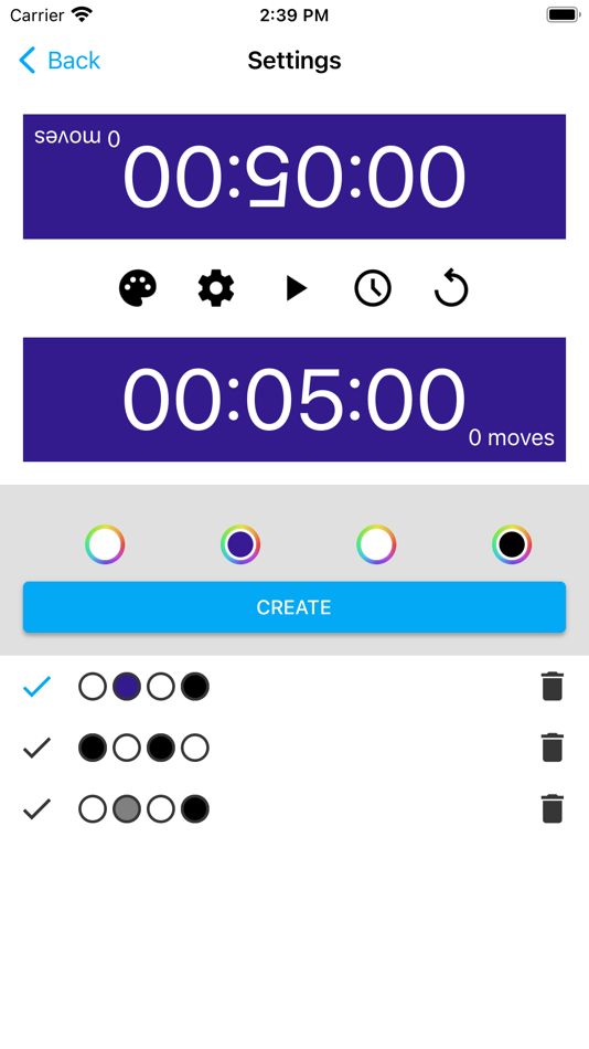 #2. Blitz Chess Clock (iOS) 由: Niklas Baudy