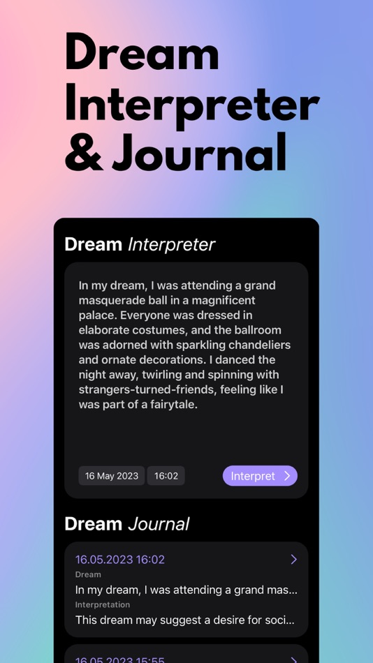 Dream Dictionary & Journal - 1.0.8 - (iOS)