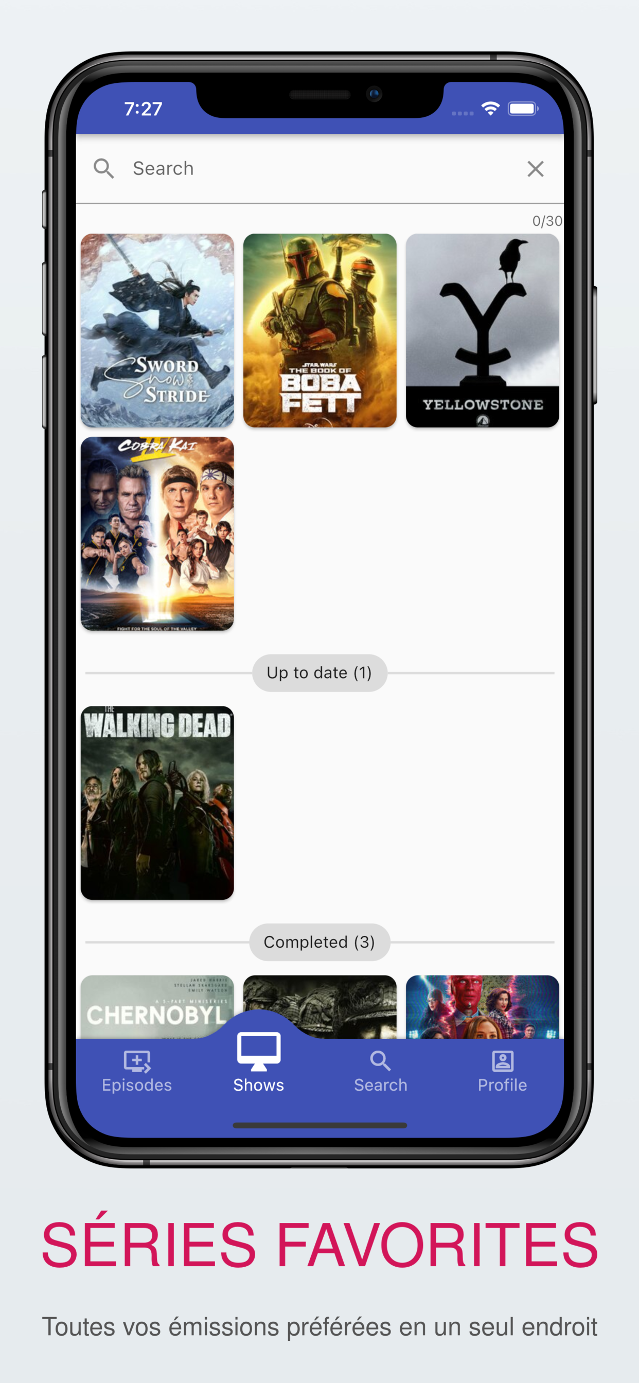 TV Series app