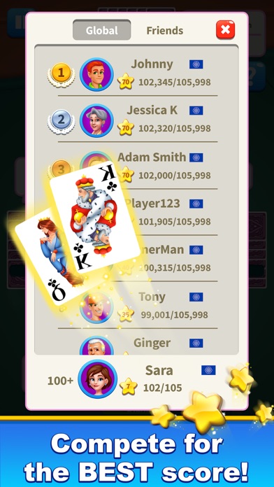 King of Belote Card Game Screenshot