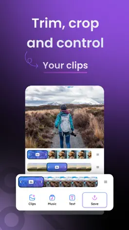 Game screenshot Combine Videos: Clip Slideshow apk