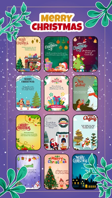 Christmas Greeting Cards wish Screenshot