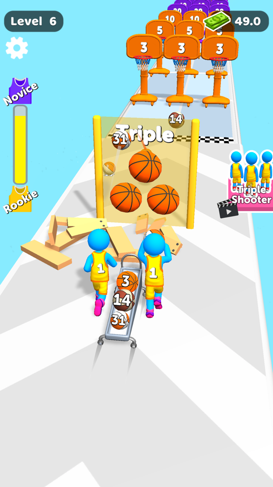 #5. Shoot Balls Run (iOS) 由: Rollic Games