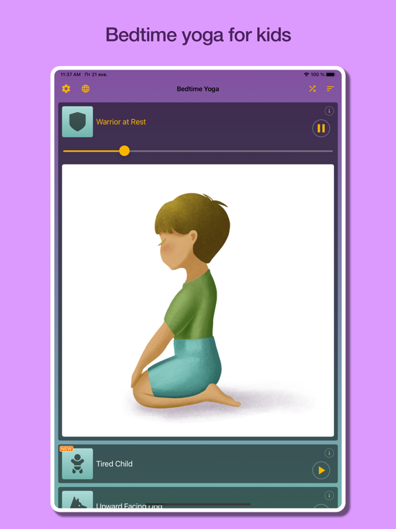 Screenshot #4 pour Yoga for kids sleep Meditation