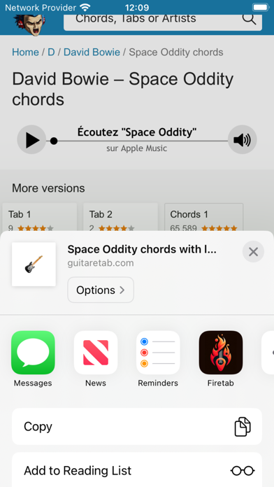 Firetab 2 app screenshot