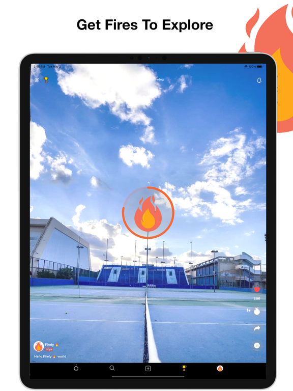 Firely iPad screenshot 3 - Social Networking app