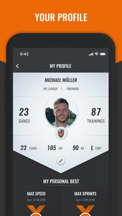 TRACKTICS Player for football screenshot-6