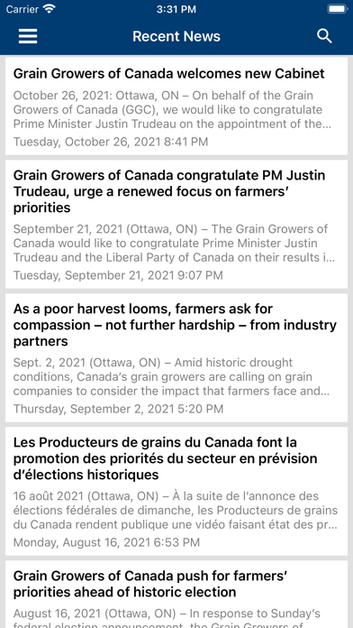 Grain Growers of Canada screenshot 4