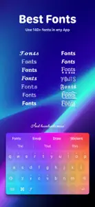 Fonts Keyboard AI screenshot #5 for iPhone