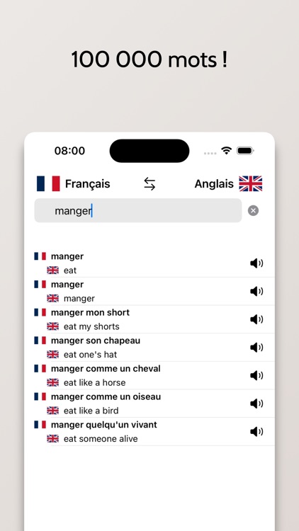 Dictionnaire Anglais-Français