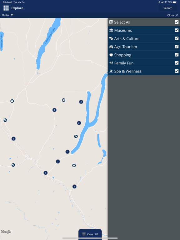 Explore Steuben iPad screenshot 4 - Travel app