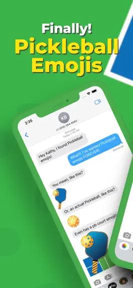 Game screenshot Pickleball Emojis apk