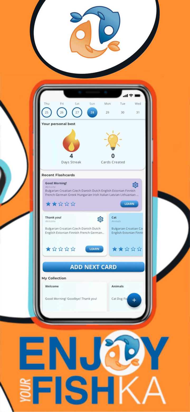 Fishka Flashcards Info on United States App Store - App Marketing ...
