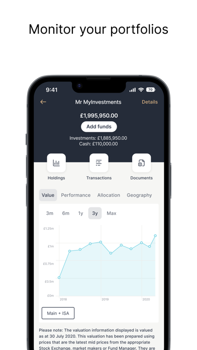 Investec UK Screenshot