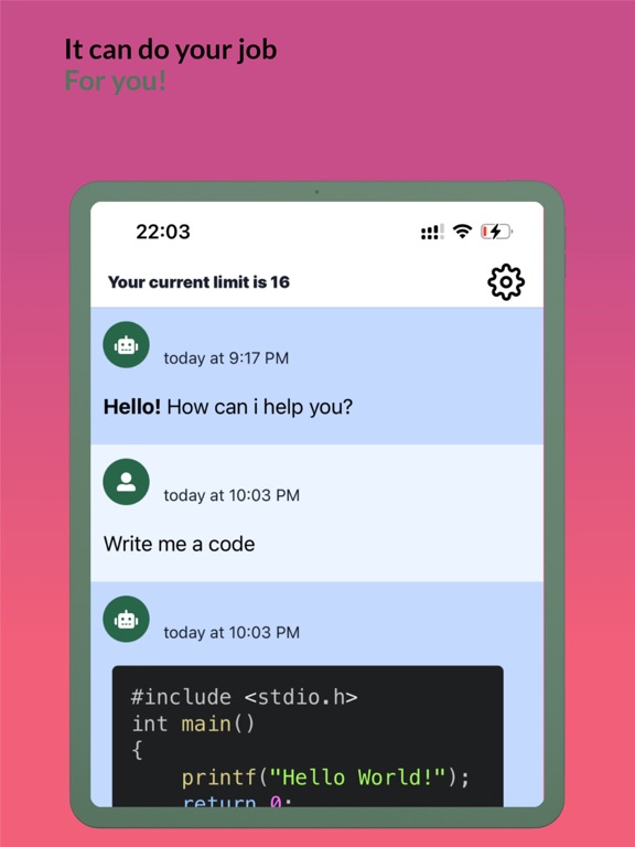 Screenshot #5 pour Ai Chat - GPT Chat Bot