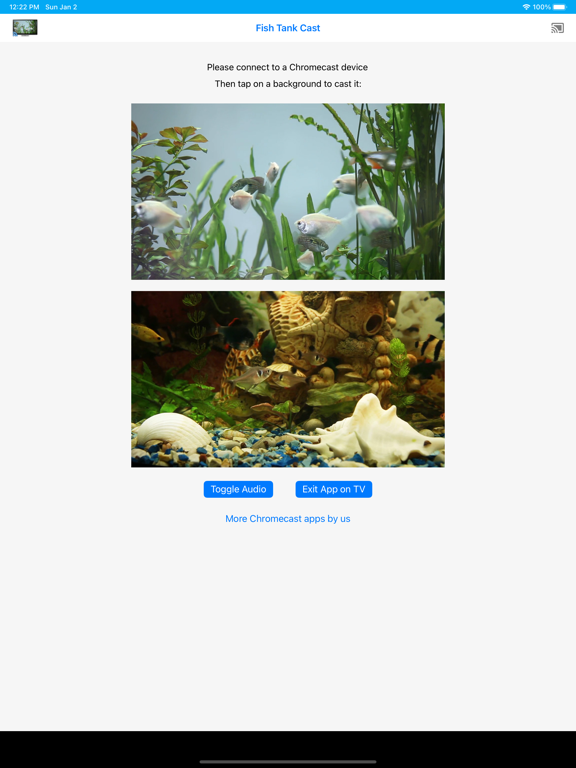 Screenshot #4 pour Fish Tank on TV for Chromecast