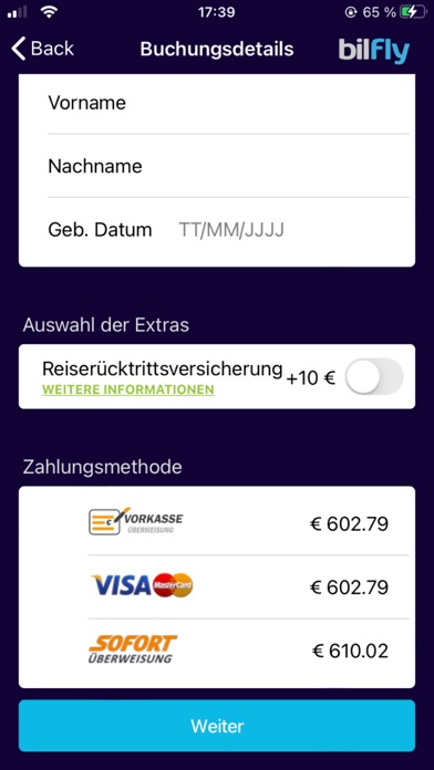BilFly Screenshot