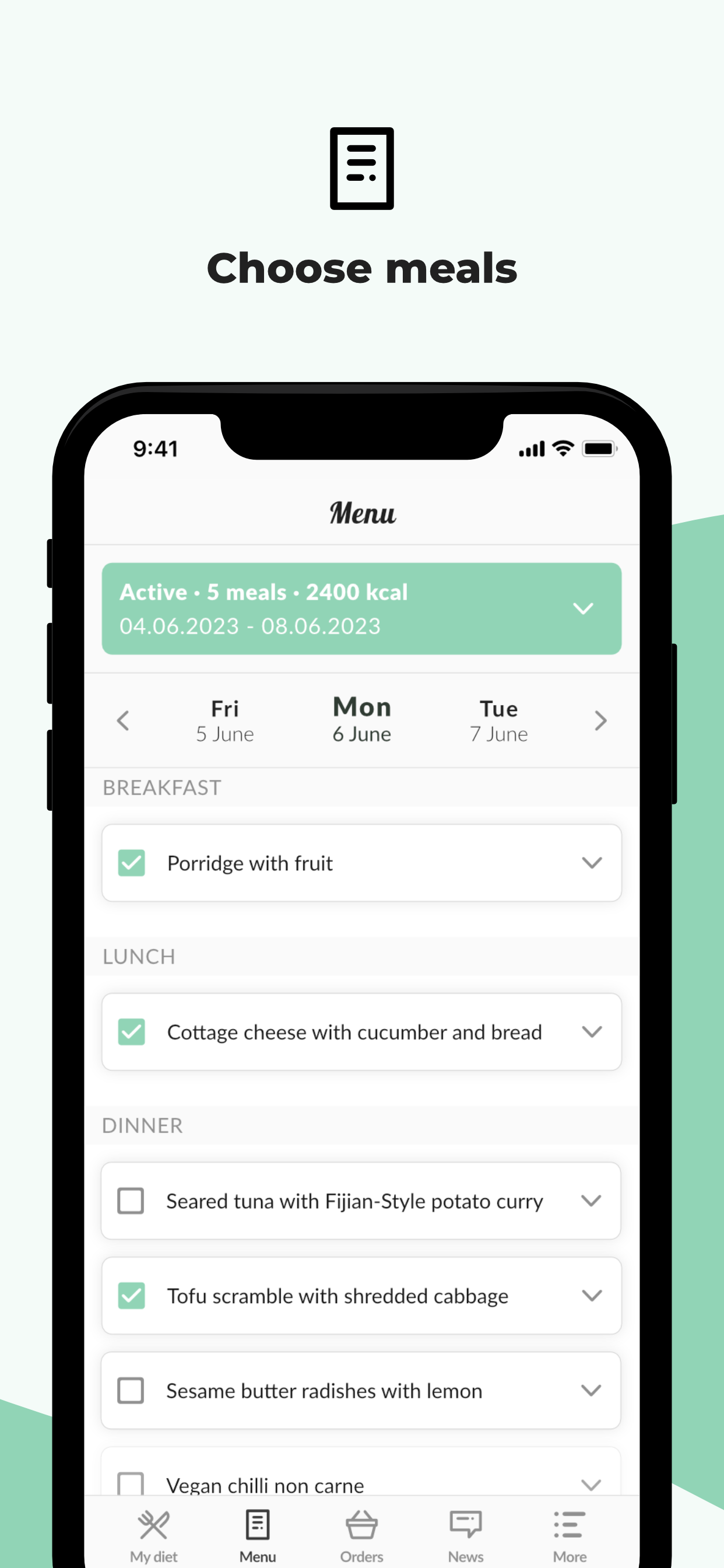 Eat Clean Meal Plans