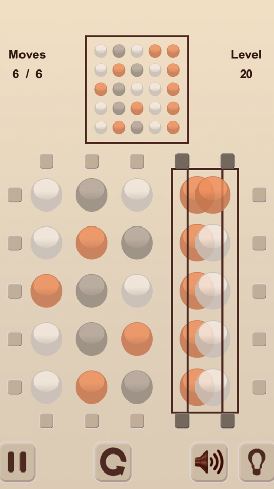 #7. Puzzle Rows and Columns (iOS) 由: Ruslan Goncharenko