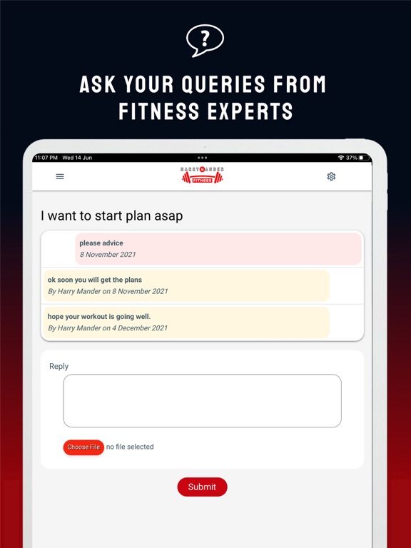 Harry Mander Fitness iPad screenshot 8 - Health & Fitness app