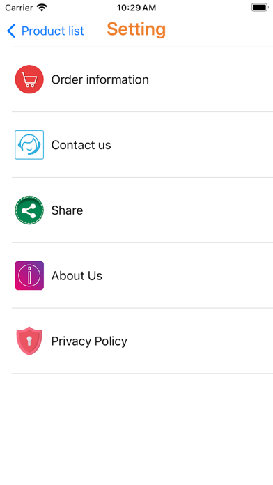 HibeShop Screenshot