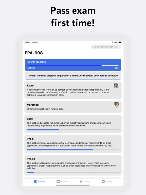 Screenshot #5 pour EPA 608 Practice 2024