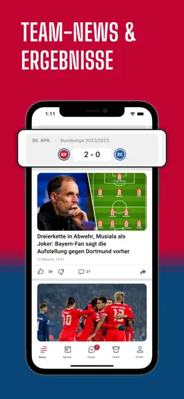 Game screenshot Bayern Live – Fan Fussball App apk
