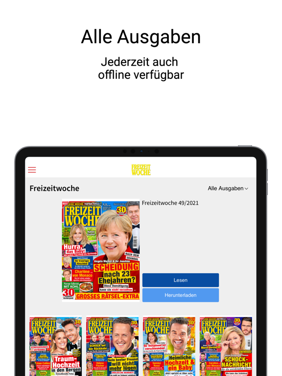 Screenshot #5 pour FREIZEITWOCHE ePaper