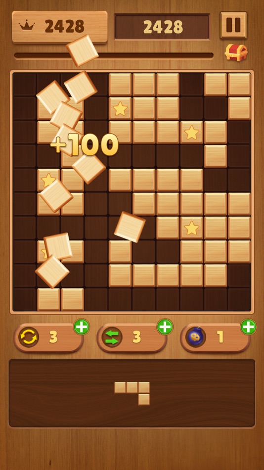 #1. Woodytris: Block Puzzle (iOS) 由: Aziza Rahman