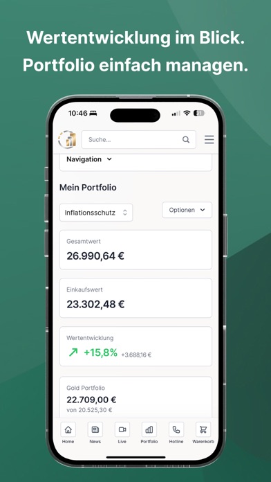 Kettner Edelmetalle App Screenshot