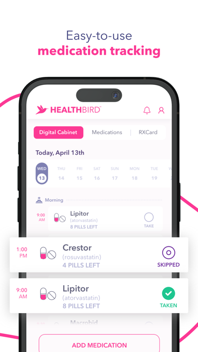 HealthBird Screenshot
