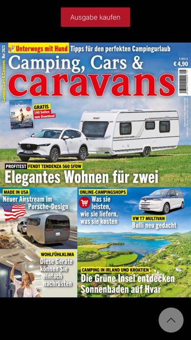 Camping, Cars & Caravans Screenshot