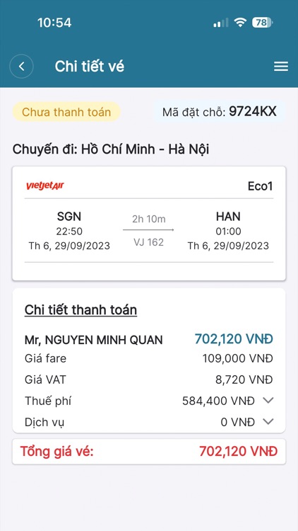 Flight Ticket AGS99.VN screenshot-6