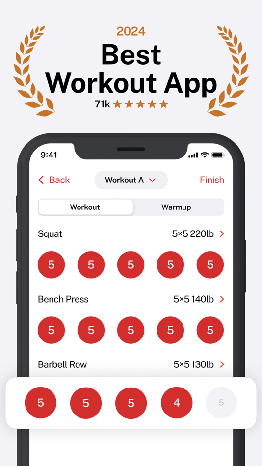 StrongLifts Weight Lifting Log - 3.19.9 - (iOS)