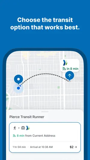 Pierce Transit On-Demand screenshot 2