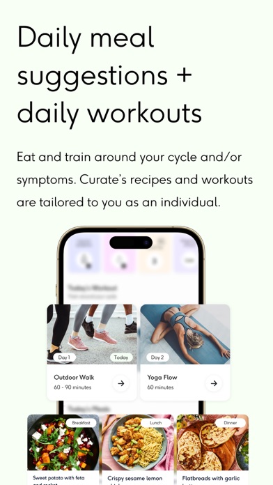 Curate - Female Health Screenshot