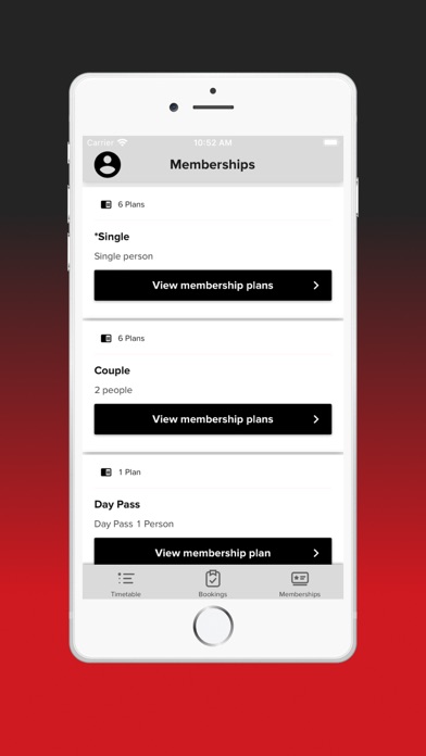 BTB-Fitness Screenshot