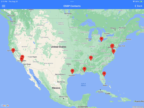 NASA OSBP Mobile iPad screenshot 5 - Business app