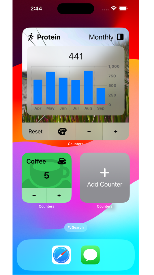 #3. Counters - Interactive Widgets (macOS) 由: Dudi Shani-Gabay