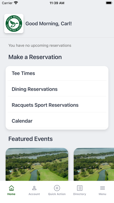 Duck Woods Country Club Screenshot