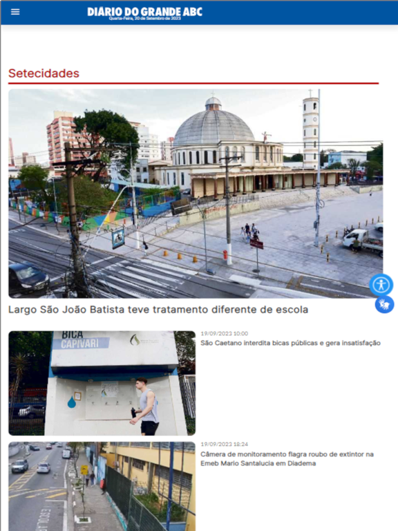 Screenshot #4 pour Diário do Grande ABC - Web