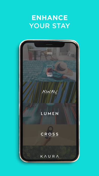 Screenshot 1 of Cross Hotels & Resorts App